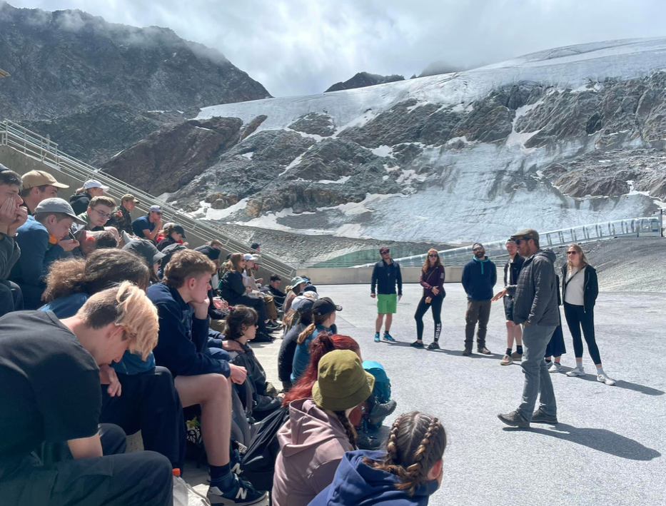 10 SchülerInnen nahmen am Alpine Climate Summit 2022 im Ötztal teil